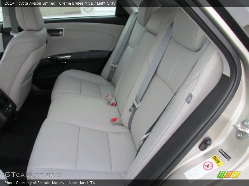 Creme Brulee Mica / Light Gray 2014 Toyota Avalon Limited