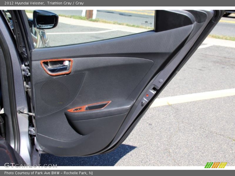 Triathlon Gray / Gray 2012 Hyundai Veloster