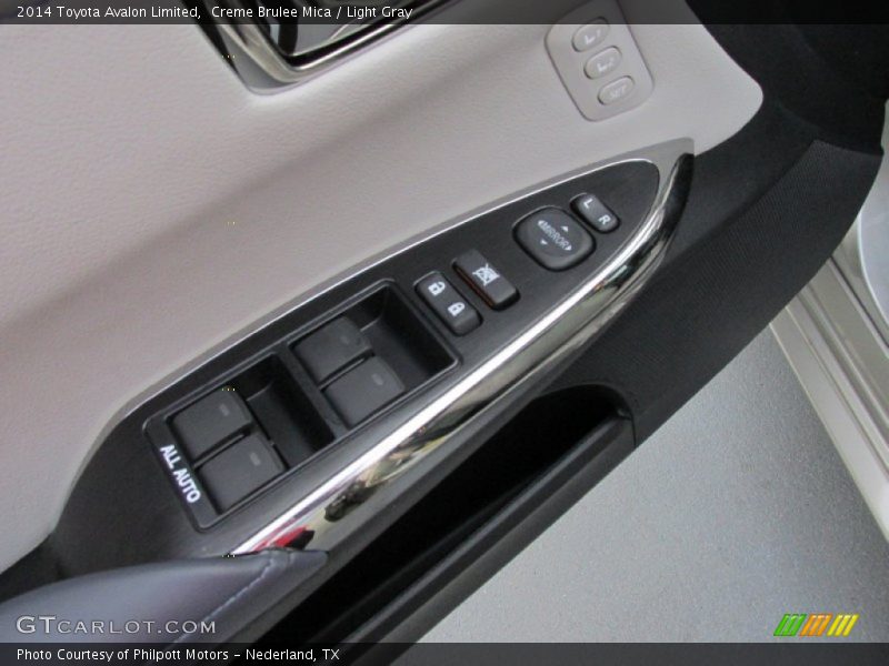 Creme Brulee Mica / Light Gray 2014 Toyota Avalon Limited
