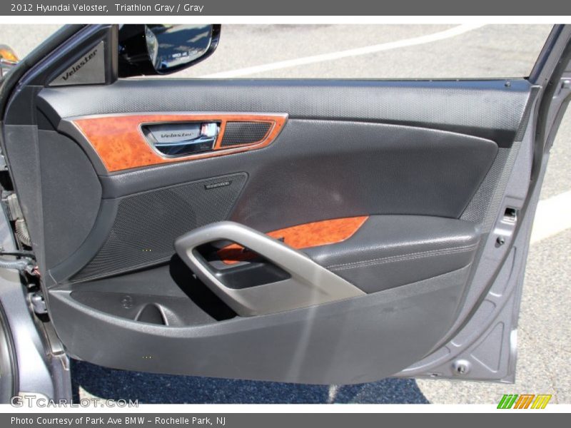 Triathlon Gray / Gray 2012 Hyundai Veloster