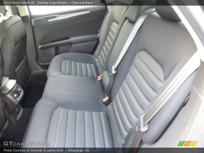 Sterling Gray Metallic / Charcoal Black 2013 Ford Fusion SE
