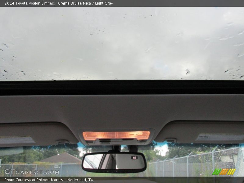 Creme Brulee Mica / Light Gray 2014 Toyota Avalon Limited
