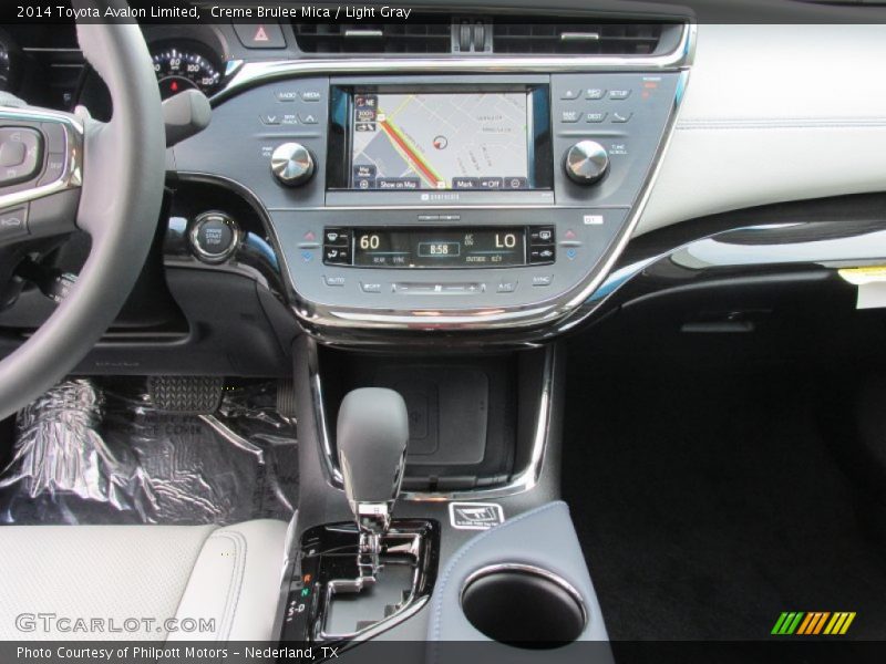 Creme Brulee Mica / Light Gray 2014 Toyota Avalon Limited