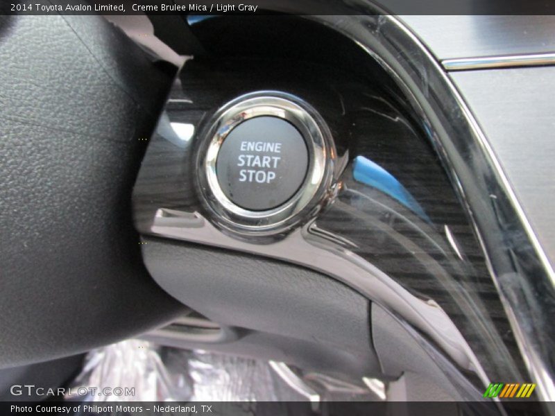 Creme Brulee Mica / Light Gray 2014 Toyota Avalon Limited