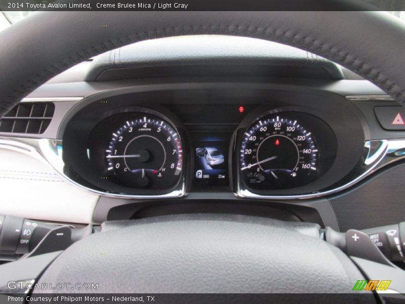 Creme Brulee Mica / Light Gray 2014 Toyota Avalon Limited