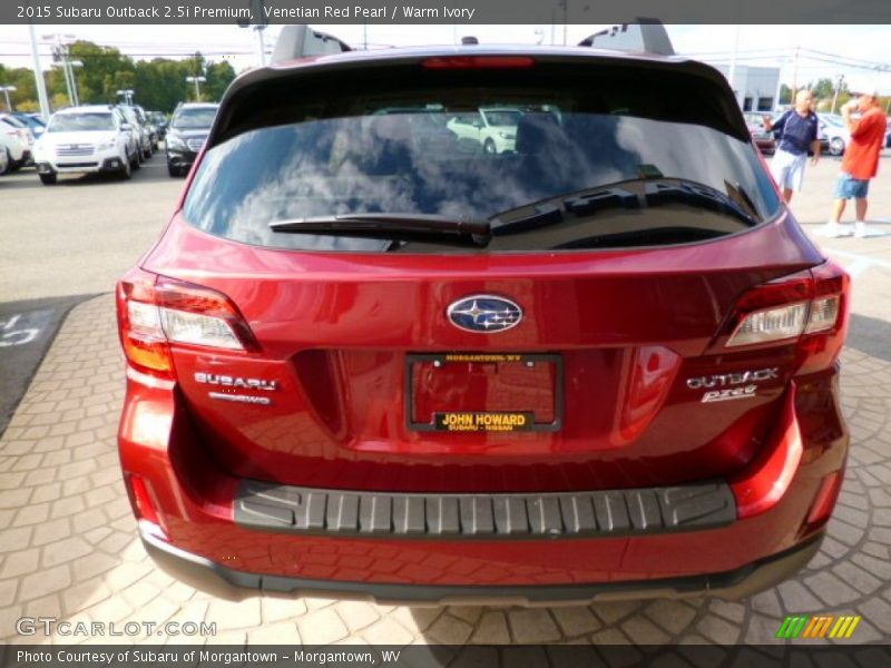 Venetian Red Pearl / Warm Ivory 2015 Subaru Outback 2.5i Premium