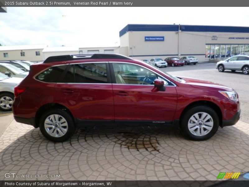 Venetian Red Pearl / Warm Ivory 2015 Subaru Outback 2.5i Premium