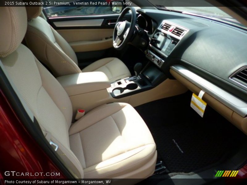Venetian Red Pearl / Warm Ivory 2015 Subaru Outback 2.5i Premium