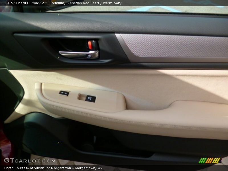 Venetian Red Pearl / Warm Ivory 2015 Subaru Outback 2.5i Premium
