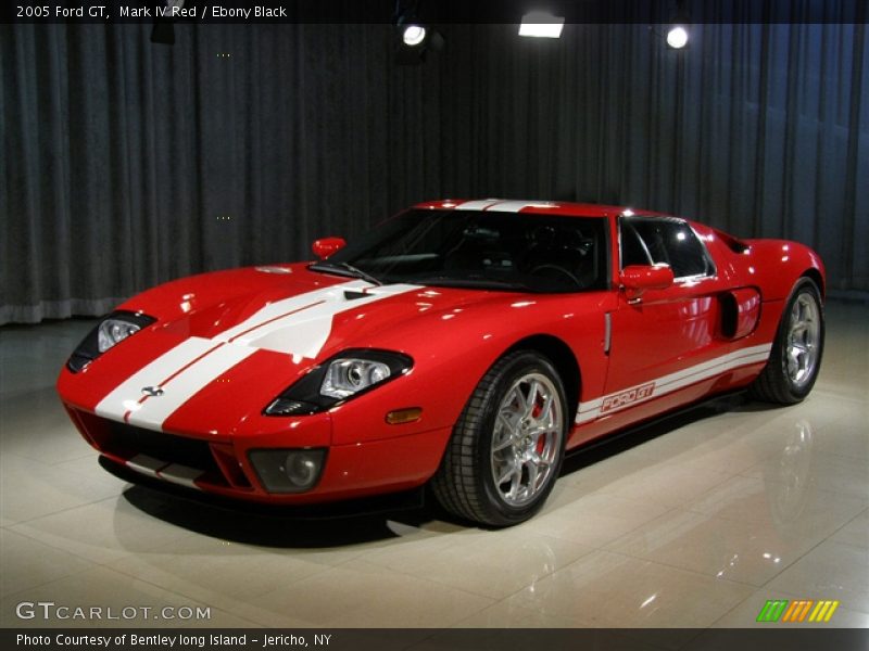 Mark IV Red / Ebony Black 2005 Ford GT