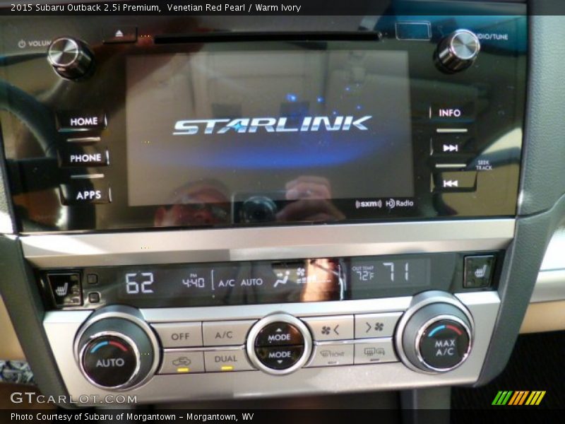 Venetian Red Pearl / Warm Ivory 2015 Subaru Outback 2.5i Premium