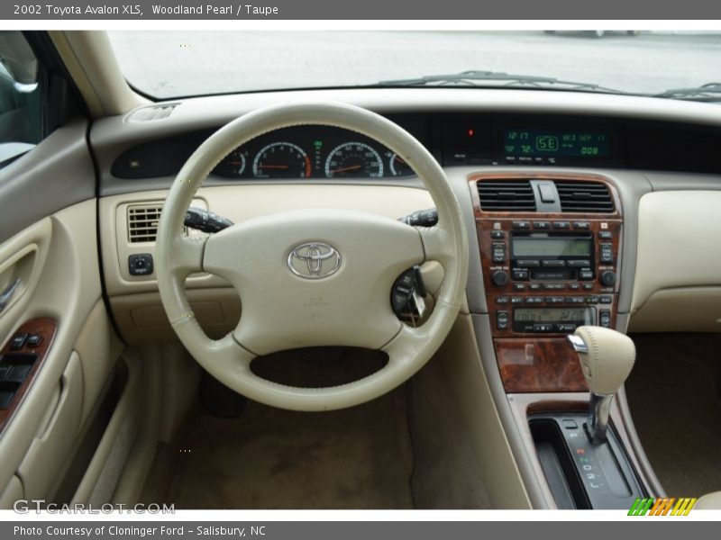 Dashboard of 2002 Avalon XLS