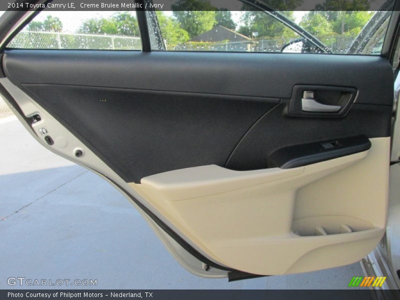 Creme Brulee Metallic / Ivory 2014 Toyota Camry LE