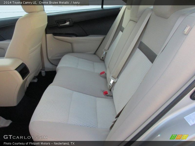 Creme Brulee Metallic / Ivory 2014 Toyota Camry LE