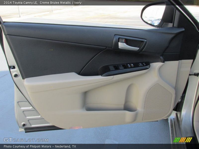 Creme Brulee Metallic / Ivory 2014 Toyota Camry LE