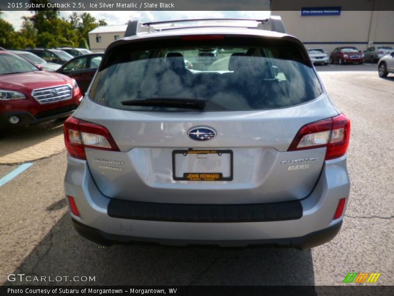 Ice Silver Metallic / Slate Black 2015 Subaru Outback 2.5i