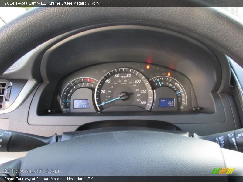 Creme Brulee Metallic / Ivory 2014 Toyota Camry LE