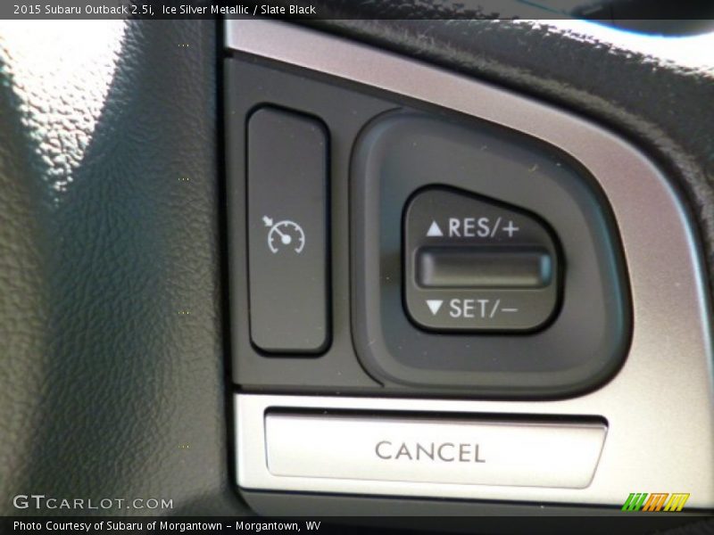 Ice Silver Metallic / Slate Black 2015 Subaru Outback 2.5i