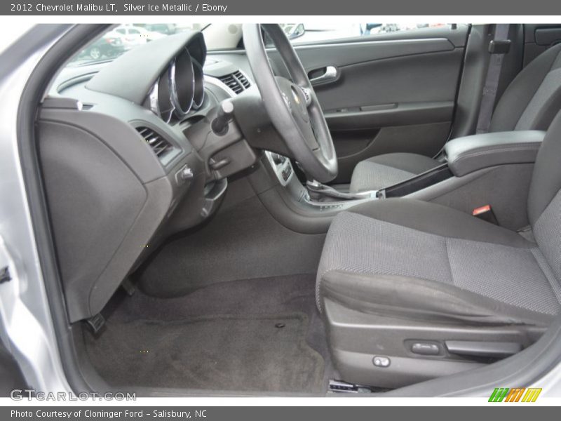 Silver Ice Metallic / Ebony 2012 Chevrolet Malibu LT