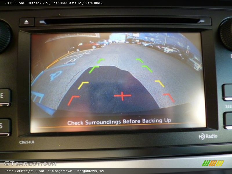 Ice Silver Metallic / Slate Black 2015 Subaru Outback 2.5i