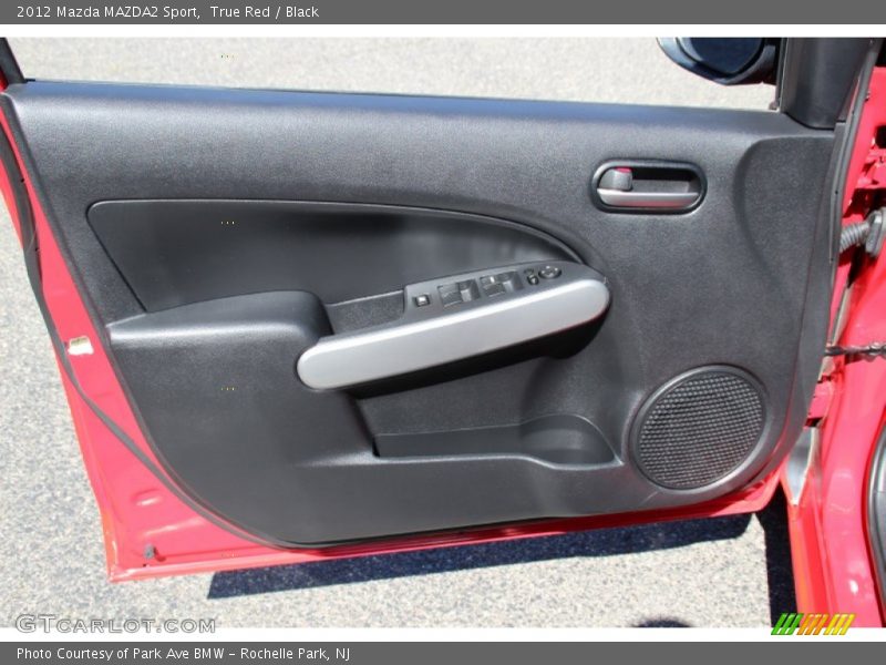 True Red / Black 2012 Mazda MAZDA2 Sport