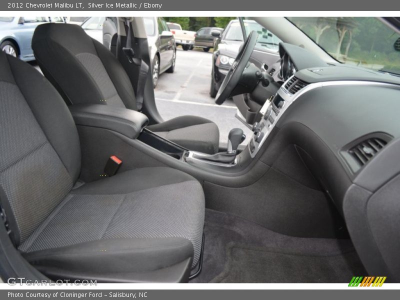 Silver Ice Metallic / Ebony 2012 Chevrolet Malibu LT