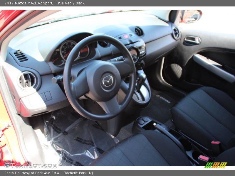 True Red / Black 2012 Mazda MAZDA2 Sport