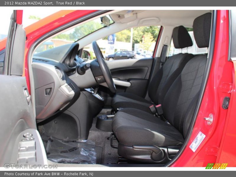 True Red / Black 2012 Mazda MAZDA2 Sport