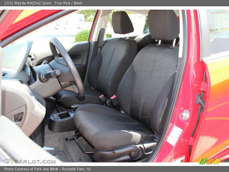 True Red / Black 2012 Mazda MAZDA2 Sport