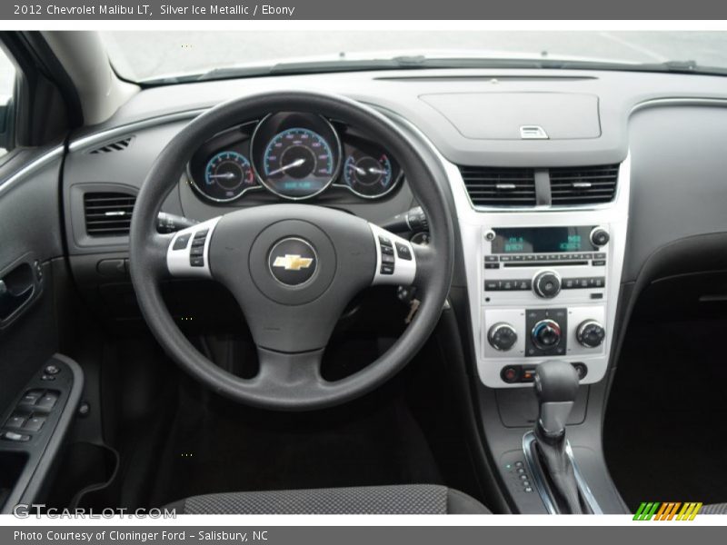 Silver Ice Metallic / Ebony 2012 Chevrolet Malibu LT