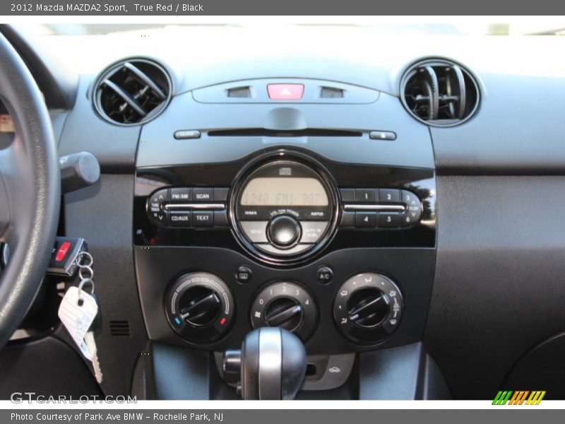 True Red / Black 2012 Mazda MAZDA2 Sport