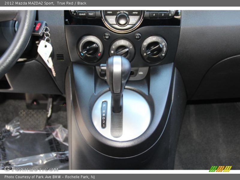 True Red / Black 2012 Mazda MAZDA2 Sport