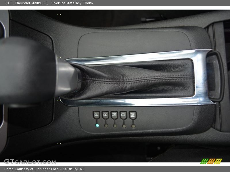 Silver Ice Metallic / Ebony 2012 Chevrolet Malibu LT