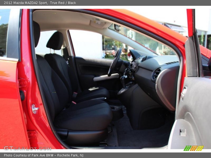 True Red / Black 2012 Mazda MAZDA2 Sport