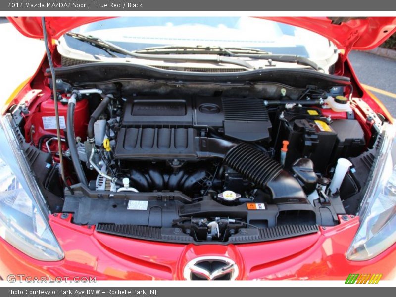 True Red / Black 2012 Mazda MAZDA2 Sport