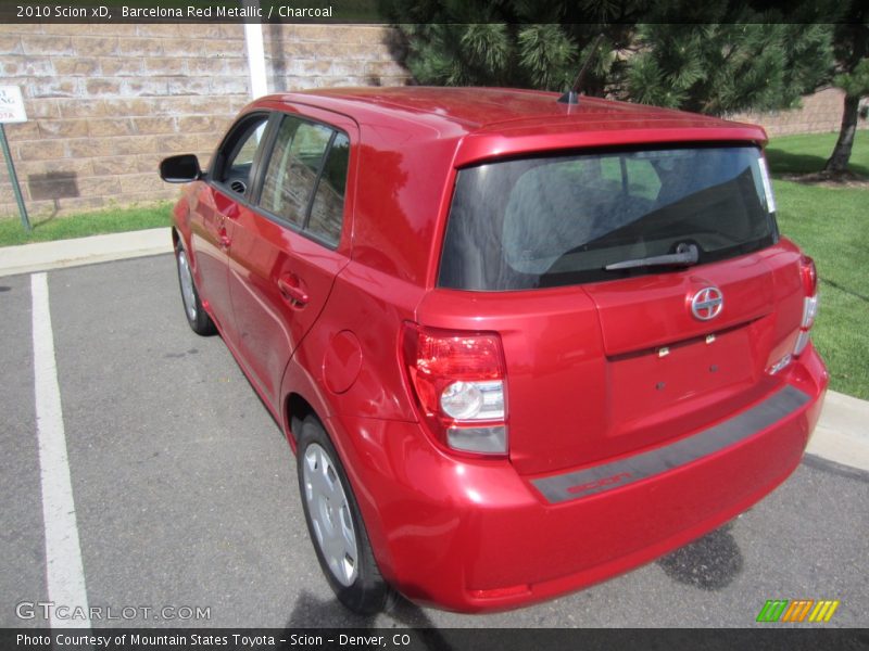 Barcelona Red Metallic / Charcoal 2010 Scion xD