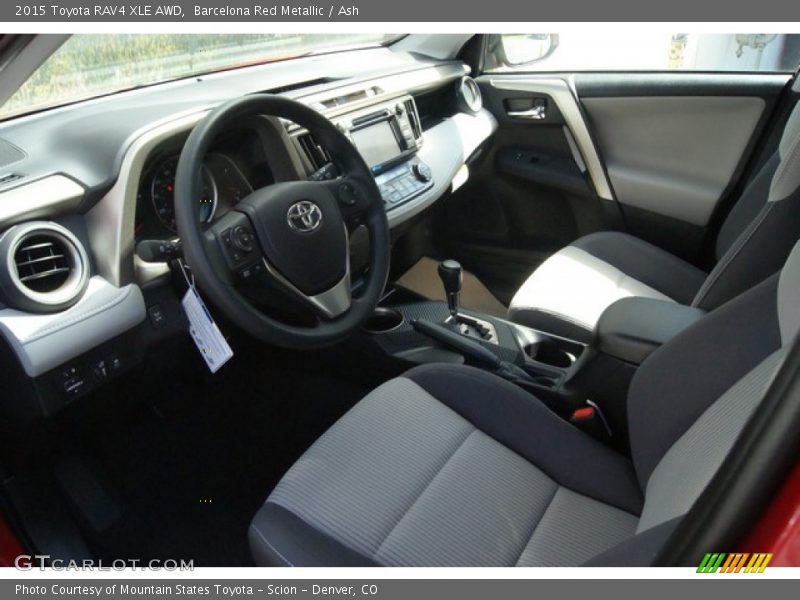 Barcelona Red Metallic / Ash 2015 Toyota RAV4 XLE AWD