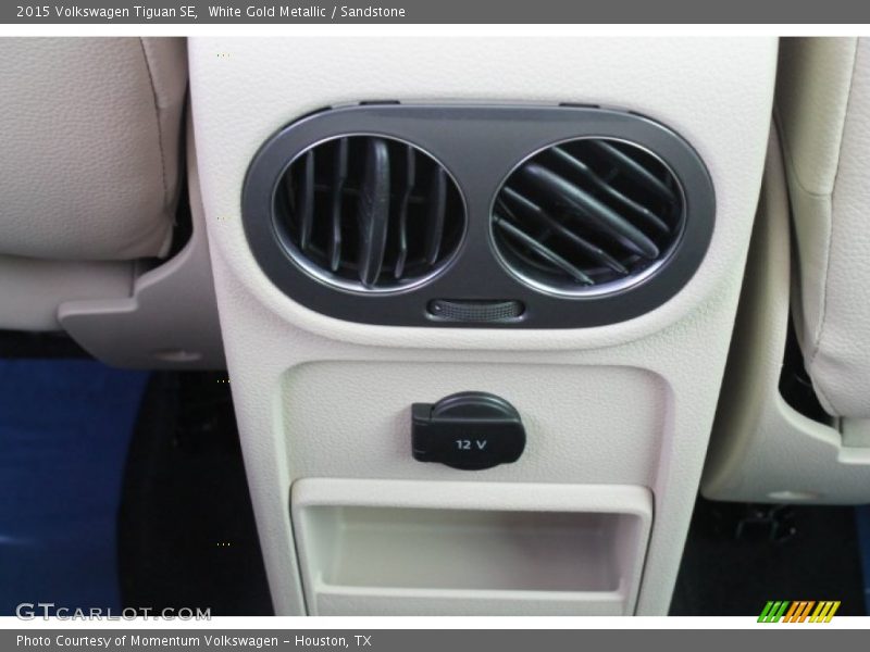 White Gold Metallic / Sandstone 2015 Volkswagen Tiguan SE