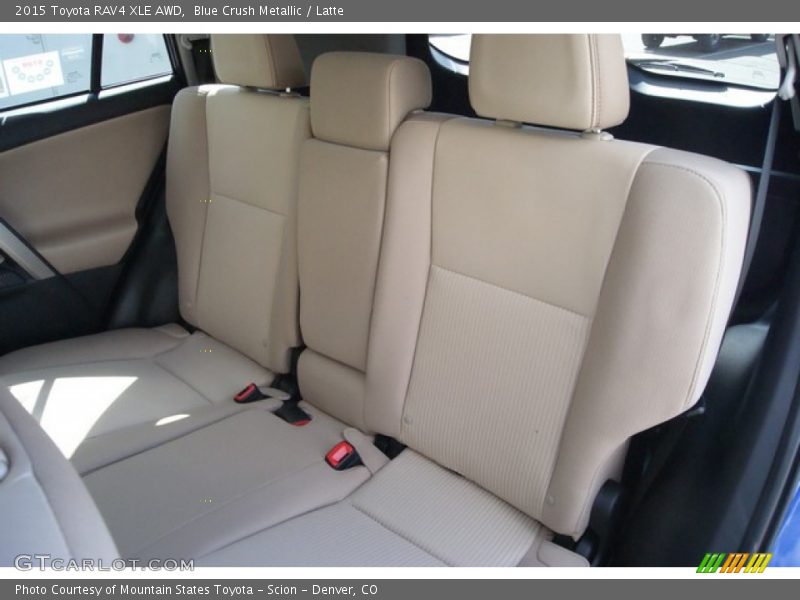 Blue Crush Metallic / Latte 2015 Toyota RAV4 XLE AWD
