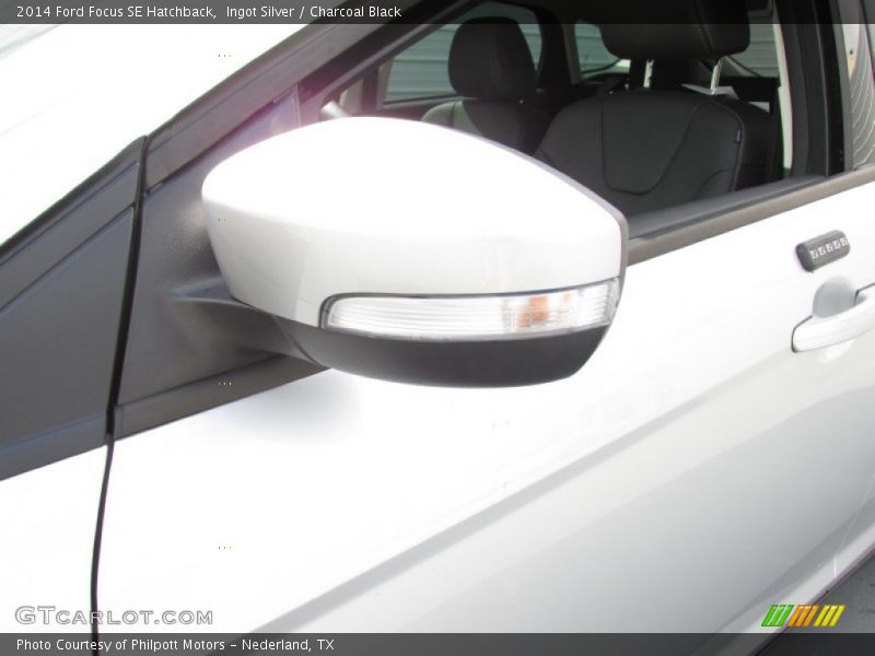 Ingot Silver / Charcoal Black 2014 Ford Focus SE Hatchback