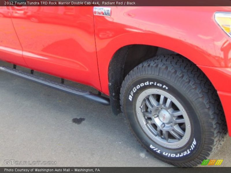 Radiant Red / Black 2012 Toyota Tundra TRD Rock Warrior Double Cab 4x4