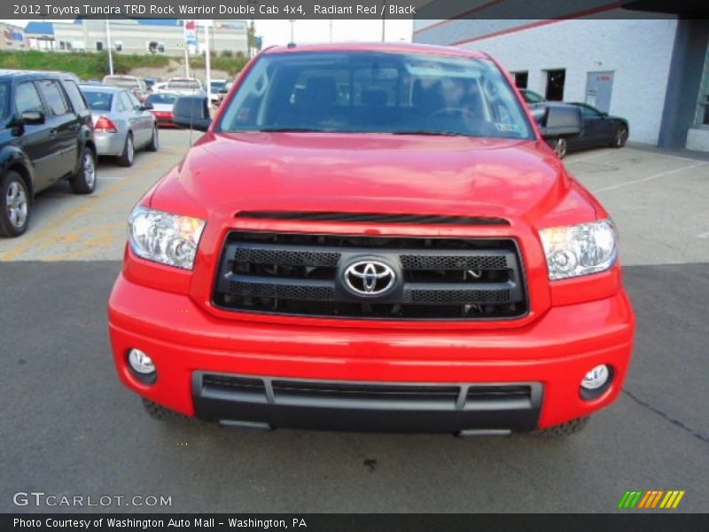Radiant Red / Black 2012 Toyota Tundra TRD Rock Warrior Double Cab 4x4