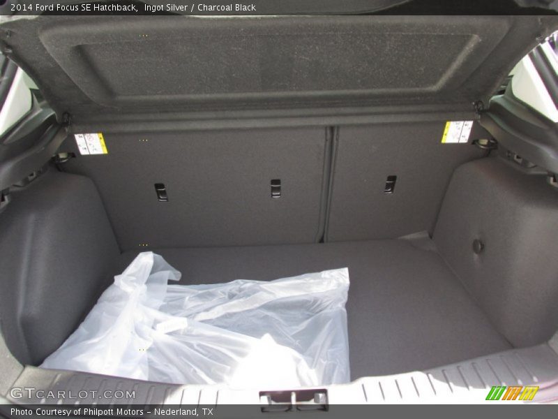 Ingot Silver / Charcoal Black 2014 Ford Focus SE Hatchback