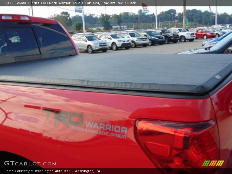 Radiant Red / Black 2012 Toyota Tundra TRD Rock Warrior Double Cab 4x4