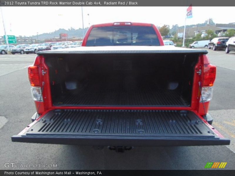 Radiant Red / Black 2012 Toyota Tundra TRD Rock Warrior Double Cab 4x4