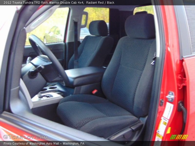 Radiant Red / Black 2012 Toyota Tundra TRD Rock Warrior Double Cab 4x4