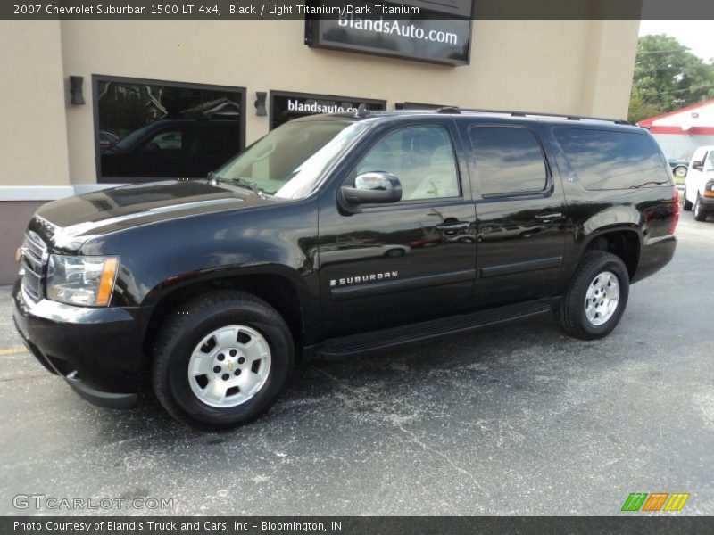 Black / Light Titanium/Dark Titanium 2007 Chevrolet Suburban 1500 LT 4x4