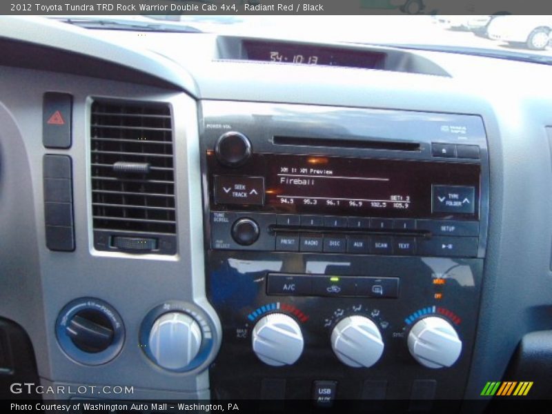 Radiant Red / Black 2012 Toyota Tundra TRD Rock Warrior Double Cab 4x4