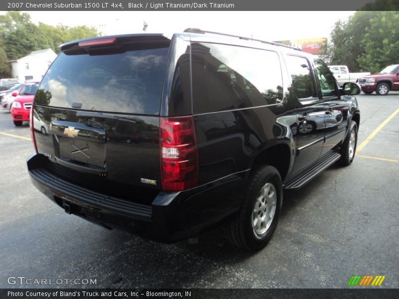 Black / Light Titanium/Dark Titanium 2007 Chevrolet Suburban 1500 LT 4x4