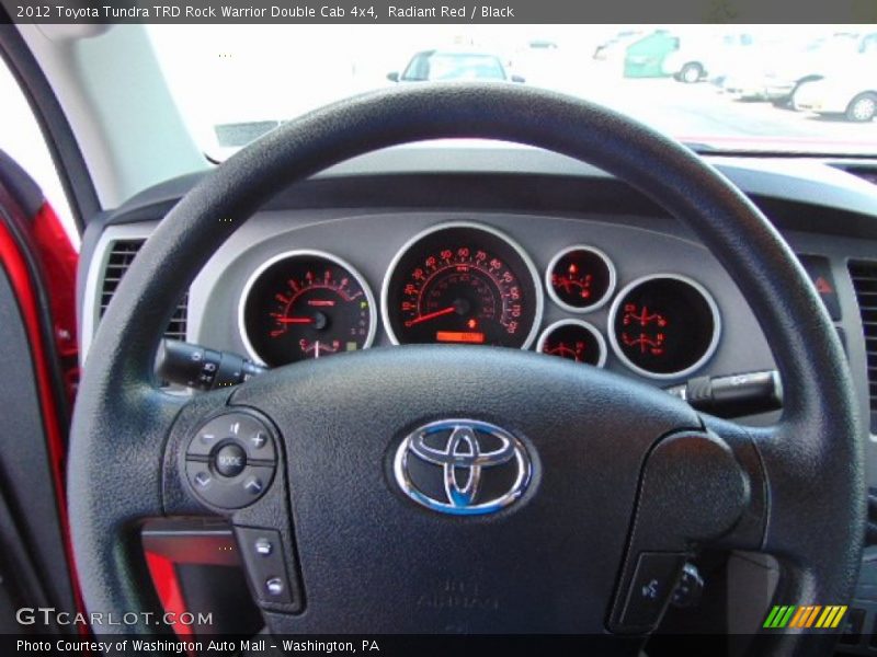 Radiant Red / Black 2012 Toyota Tundra TRD Rock Warrior Double Cab 4x4